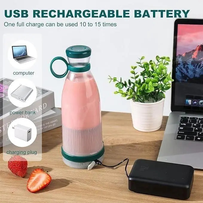 Portable Electric Juicer Bottle