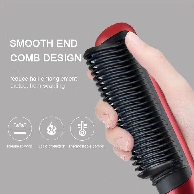 Professional Hair Straightener Brush (3 in 1)