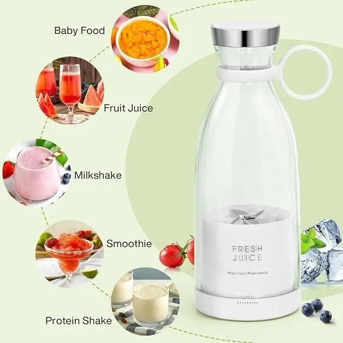 Portable Electric Juicer Bottle