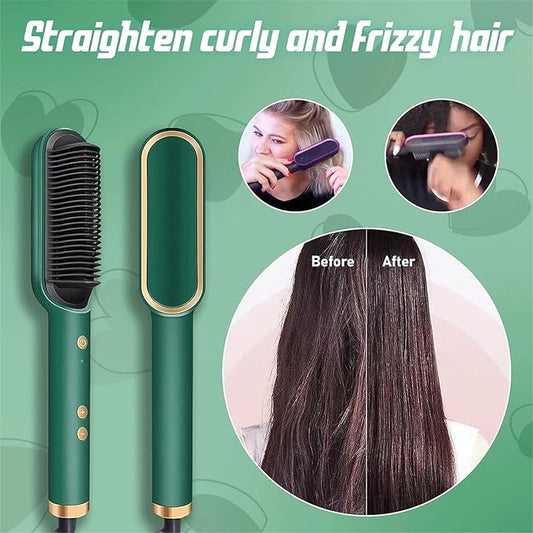 Professional Hair Straightener Brush (3 in 1)